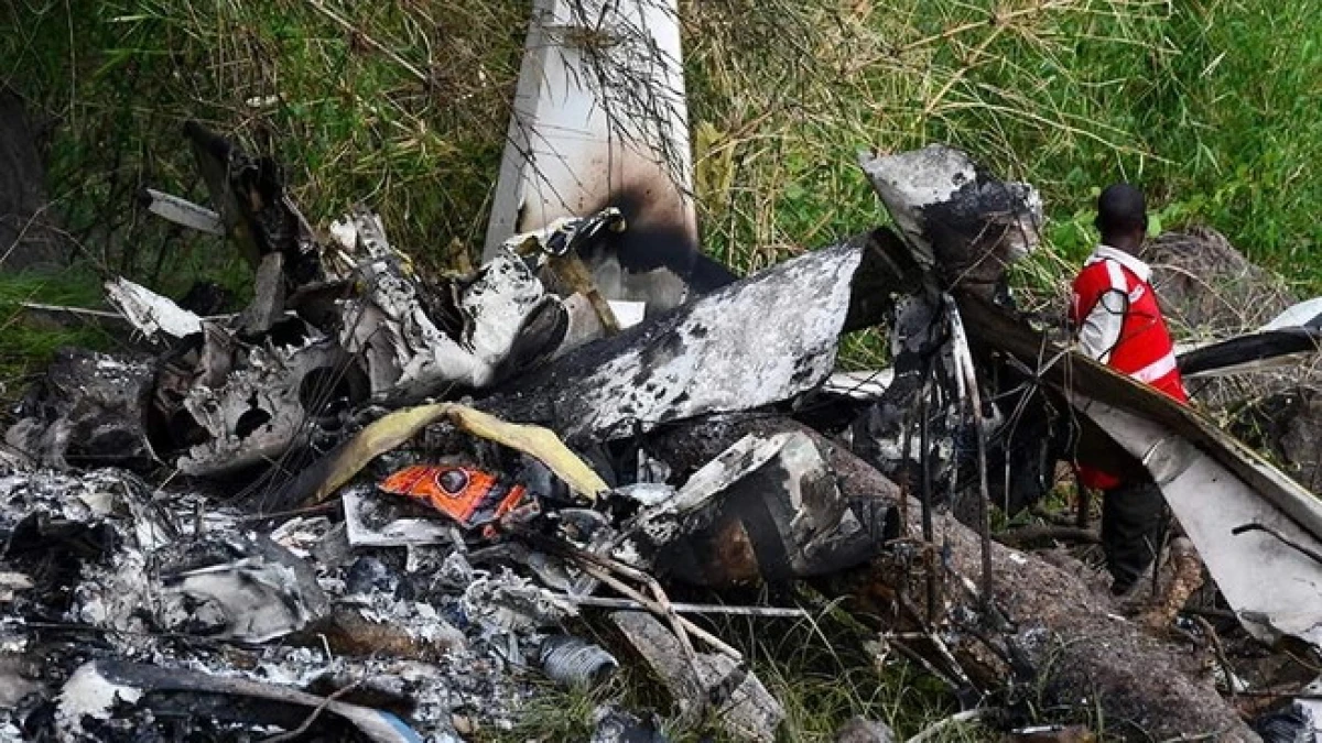 Horrific Plane Crash in South Sudan: 14 People Killed in Cessna Crash