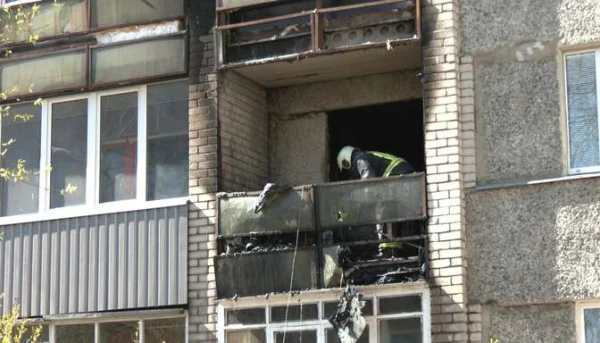 Strong Fire in Daugavgriva: Fire Spread to Neighboring Apartment