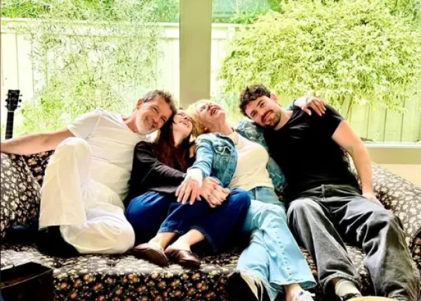 Antonio Banderas and Melanie Griffith Reunited for a Family Dinner with Their Daughter and Son-in-Law