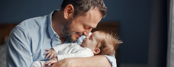 A Father's Involvement in the First Year of a Child's Life Affects Future Health