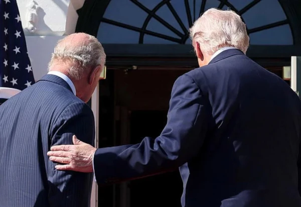 A Bold Touch: Trump Broke Royal Etiquette