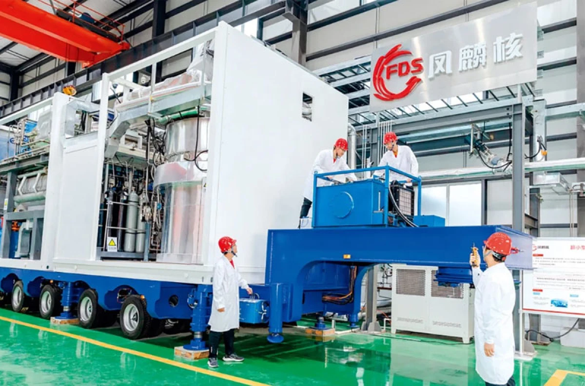 Mobile Atomic Giant: China Begins Testing 10-MW Reactor on Wheels