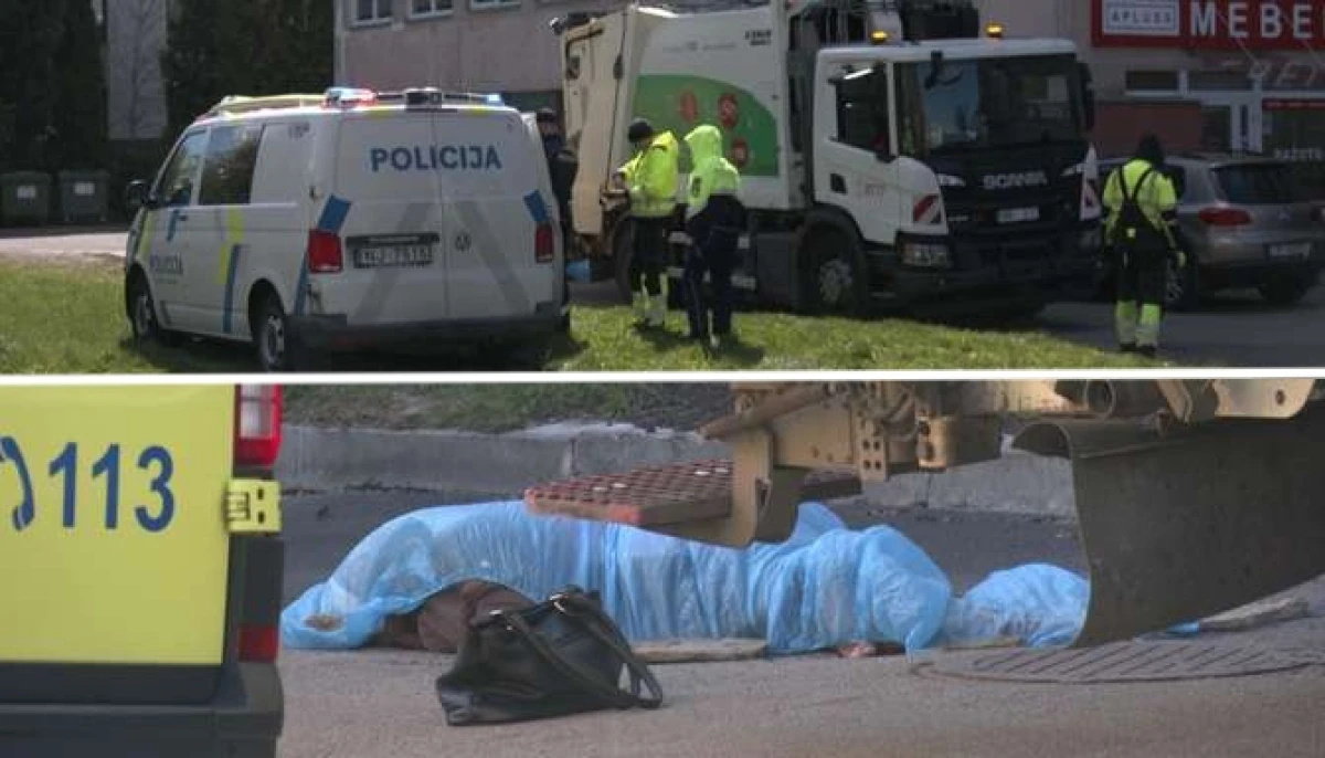A Terrible Sight: In Purvciems, a Garbage Truck Did Not Notice and Ran Over a Pensioner