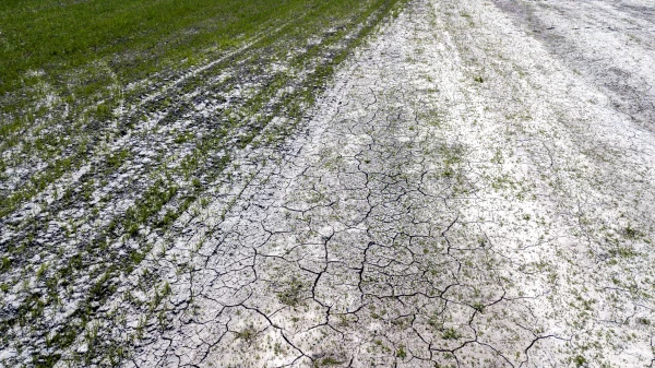 The period from September to March in Latvia is the second driest on record