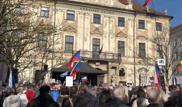 Brno Protests Against Meeting of Expelled Germans in the Czech Republic