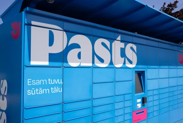 Latvijas Pasts will cover the entire Baltic region with parcel lockers