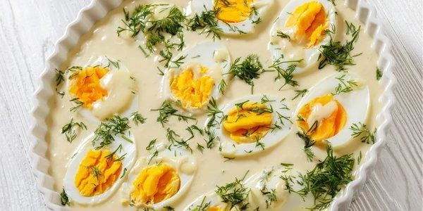 For the Easter Table: Recipe for Appetizer "Eggs in Tartar Sauce"