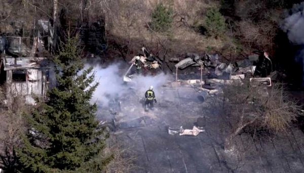 An Arsonist is Active in Shkirotava. He is Setting Fire to Garden Houses