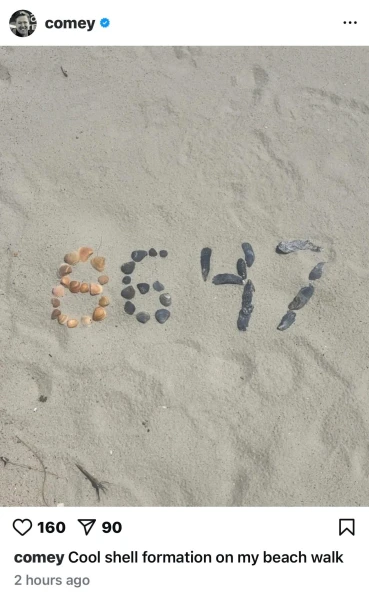 Photo of Shells Sparks Accusations: Former FBI Director Comey Suspected of Threatening Trump's Life