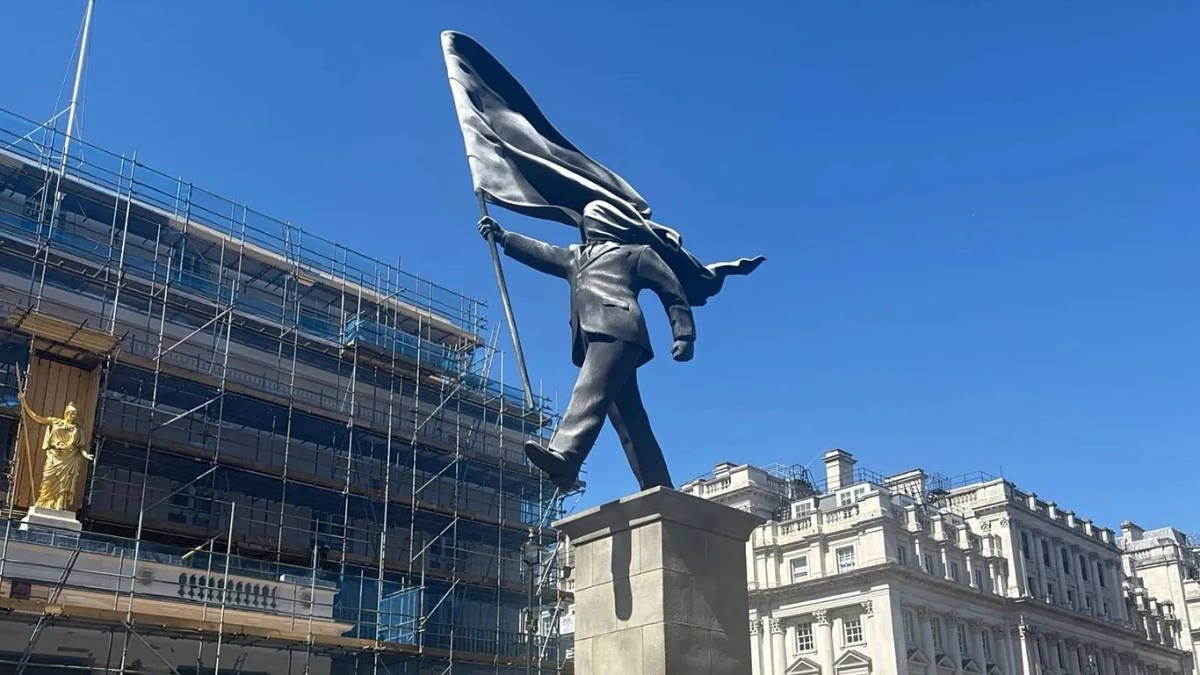 Banksy Confirms Authorship of New Sculpture in Central London