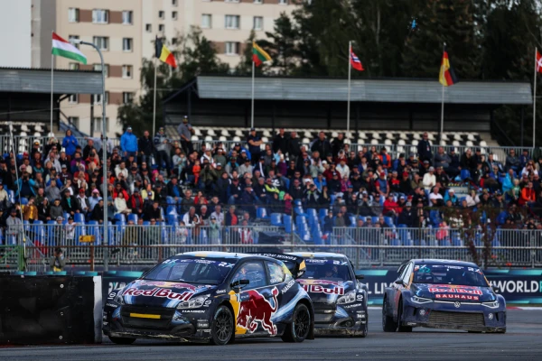 The FIA European Rallycross Championship Stage Kicks Off in Riga