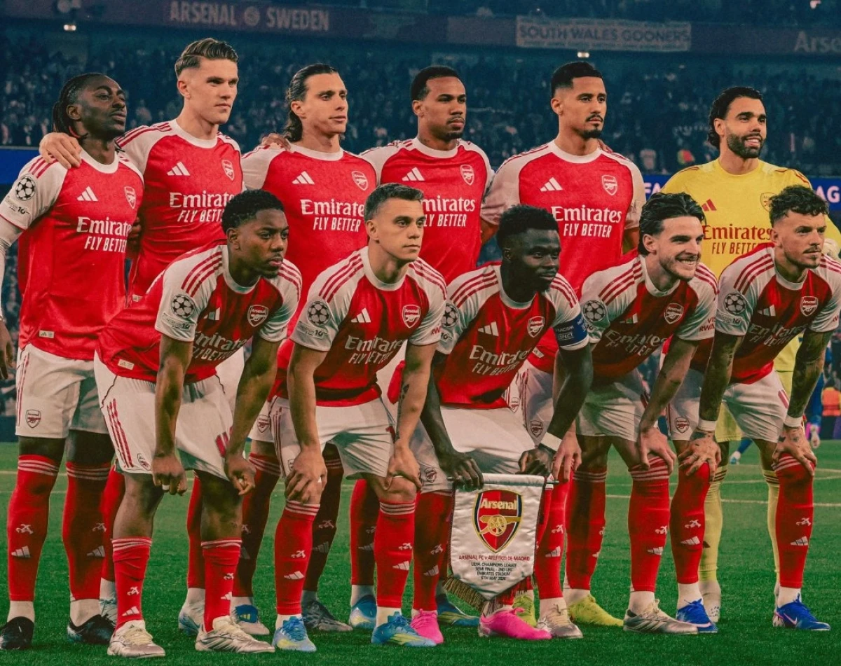 London's Arsenal reaches UEFA Champions League final for the first time in 20 years