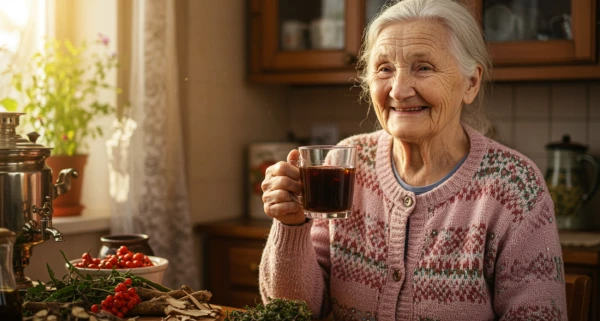 Which drink helps maintain strong bones after 65