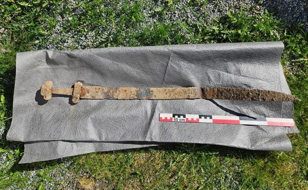 A Six-Year-Old Boy Accidentally Found a Viking Era Sword During a School Trip