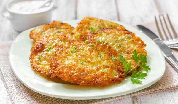 Potato Pancakes Without Eggs and Flour: A Quick and Delicious Recipe