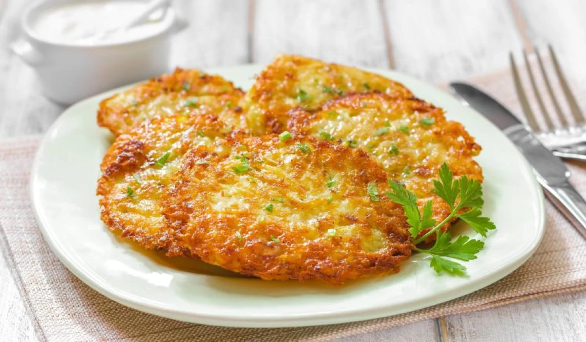Potato Pancakes Without Eggs and Flour: A Quick and Delicious Recipe
