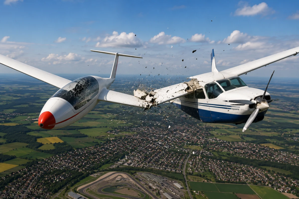 Miracle in the Sky of Germany: After the Collision, Two Planes Managed to Land