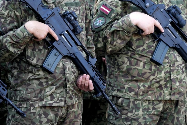 На боевом посту.