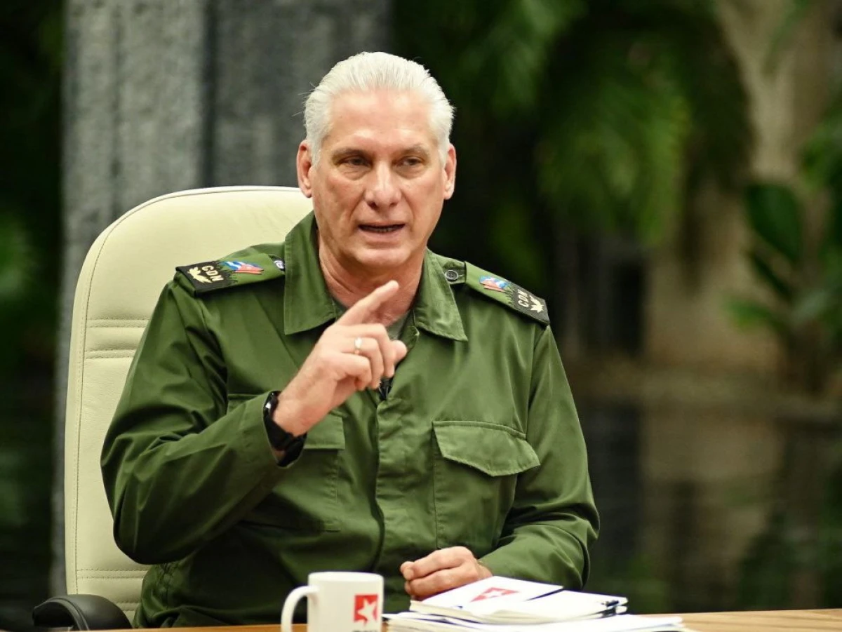 Cuban President Accuses the U.S. of Energy Blockade on the Island
