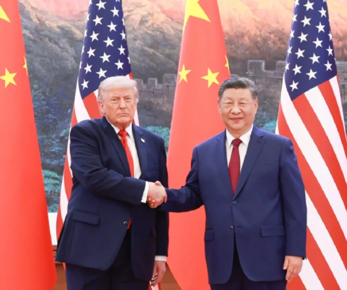 Дональд Трамп и Си Цзиньпинь