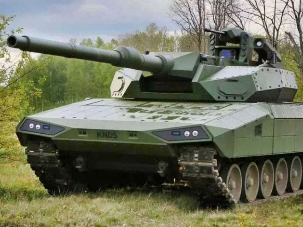 Танк Leopard.