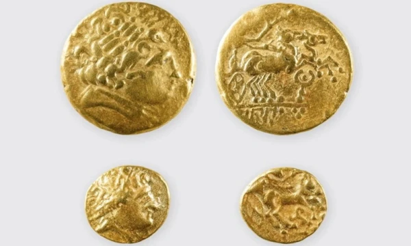 In the Czech Republic, an ancient Celtic settlement with treasures was found during highway construction