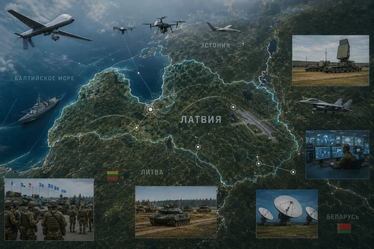 Ситуационная карта Балтийского региона