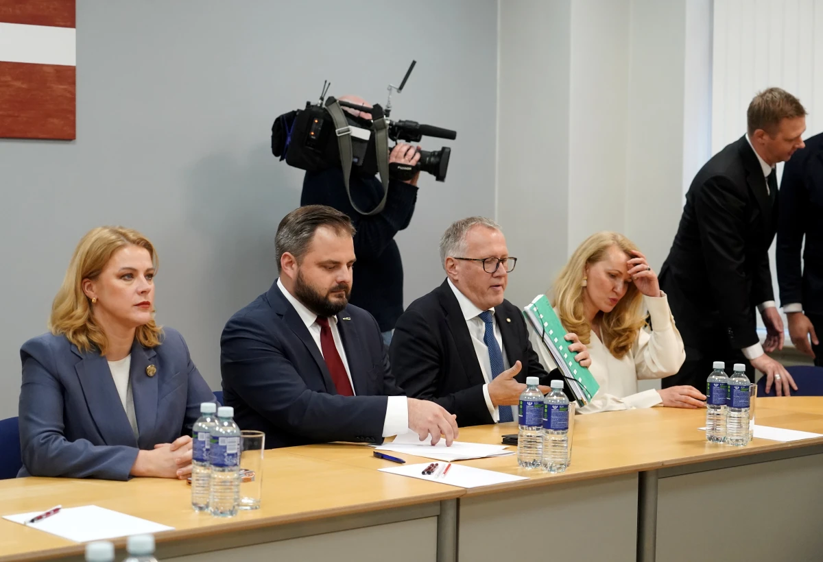 Руководители политического объединения "Новое Единство"