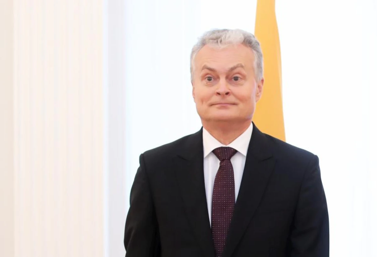 Президент Литвы Гитанас Науседа