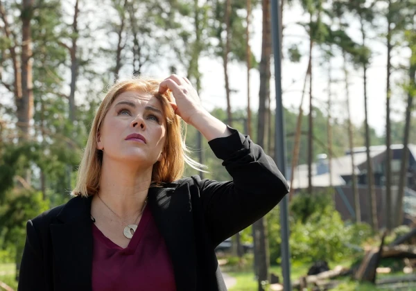 Премьер  Латвии Эвика Силиня