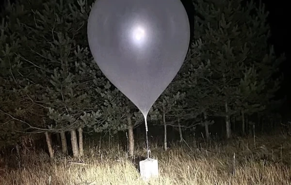 Метеозонд с грузом