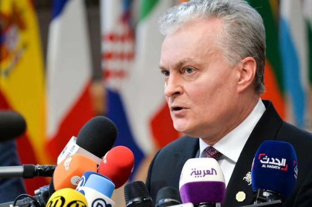 Президент Литвы Науседа