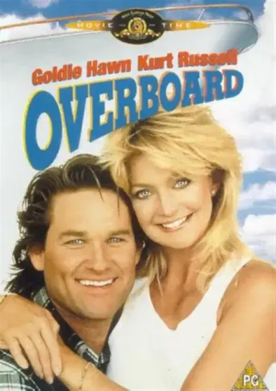 Goldie Hawn and Kurt Russell in "Overboard" (1987)