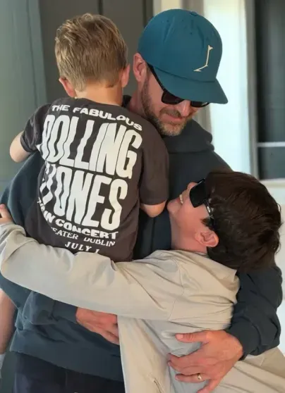 Justin Timberlake with children