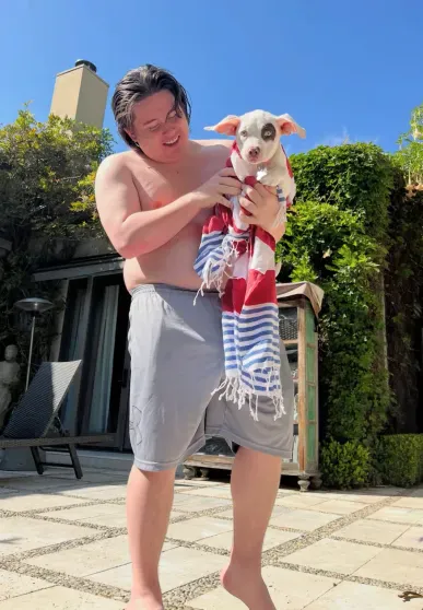 Sharon Stone's son Quinn