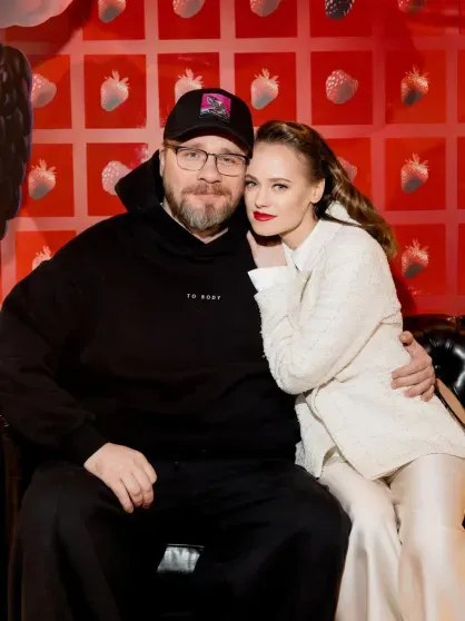 Garik Kharlamov and Ekaterina Kovalchuk