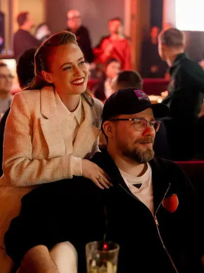 Garik Kharlamov and Ekaterina Kovalchuk