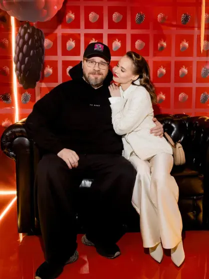 Garik Kharlamov and Ekaterina Kovalchuk