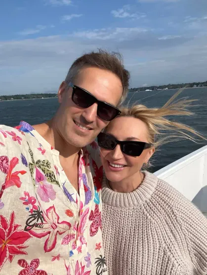 Mikhail Zemtsov and Kristina Orbakaite