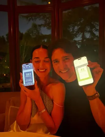 Katy Perry and Justin Trudeau