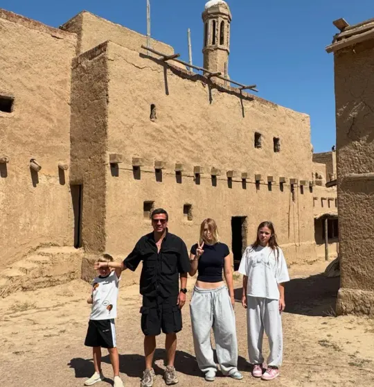 Andrei Merzlikin with children